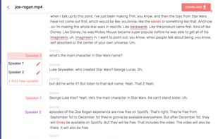 Transcribo screenshot 2