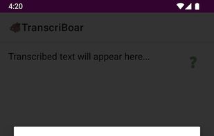 Transcriboar screenshot 2