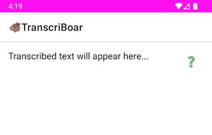 Transcriboar screenshot 1