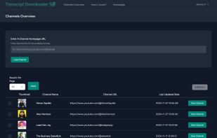 Transcript Downloader screenshot 2