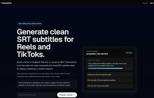 Transcriptool screenshot 1
