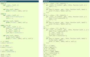 Transcrypt screenshot 1