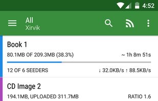 Transdroid screenshot 1