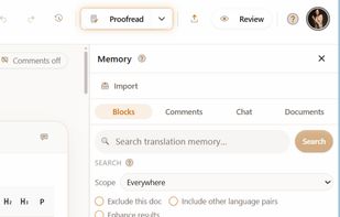 Translation Memory