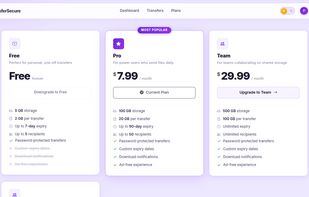 TransferSecure screenshot 3
