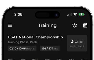 Transition: AI Triathlon Coach screenshot 1