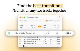 Transition Finder screenshot 1