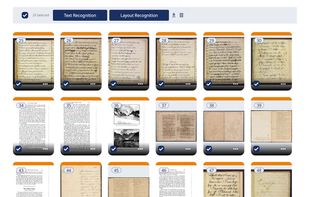 Transkribus screenshot 1