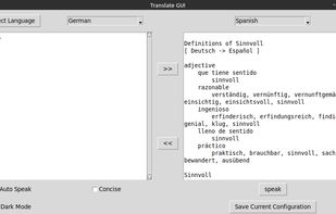 concise or detailed view