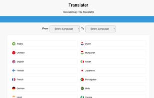 Translater screenshot 1