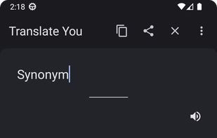 Translate You screenshot 2