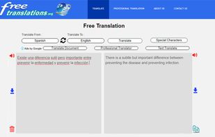 Translator and Text to Speech (TTS) screenshot 1