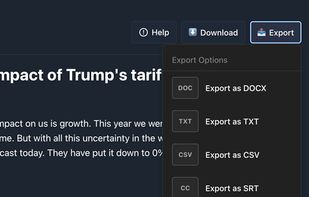 Multi-Format Export Options