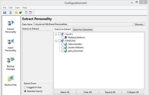 Tranxition Migration Manager screenshot 1