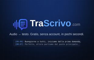 TraScrivo screenshot 1