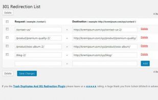 Trash Duplicate and 301 Redirect screenshot 2