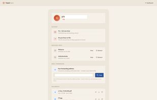 Account Screen