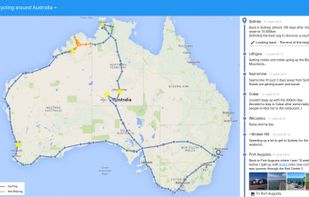 Example of a TravelMap