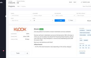 Travelpayouts screenshot 1