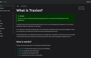 Traxion screenshot 1