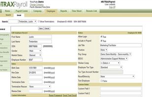 TRAXPayroll screenshot 1