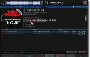 Traxsource screenshot 3