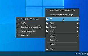 Tray FM screenshot 1