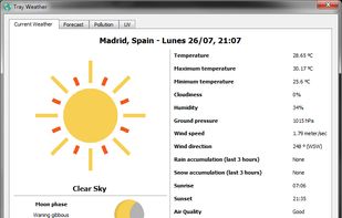 Tray Weather screenshot 2
