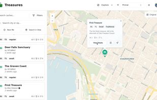 Treasures screenshot 1