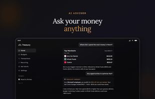 Treasury screenshot 1