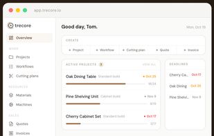 Trecore screenshot 1