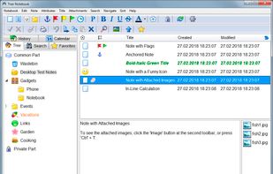 Tree Notebook screenshot 1