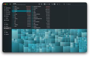 TreemapScan screenshot 2