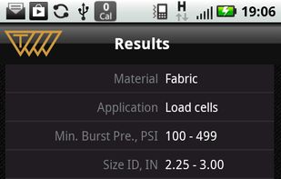 Trelleborg Tubing & Hose Selector screenshot 1