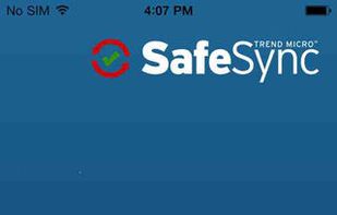 Trend Micro SafeSync screenshot 1