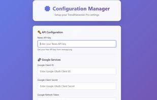 Configuration manager