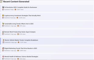 Example content generated