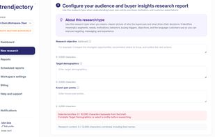 Configure your research to compare competitor narratives, category expectations, strengths and gaps and market whitespace to uncover defensible claims, positioning opportunities, and practical counter moves. 