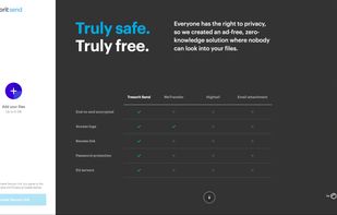 Tresorit Send screenshot 1