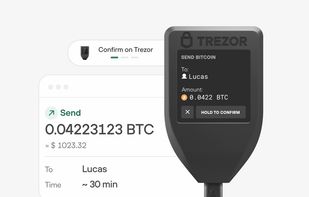 Trezor Suite screenshot 1