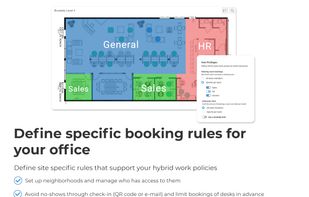 Define booking rules