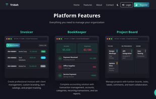 Tridah screenshot 1