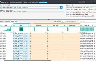 Trifacta screenshot 1