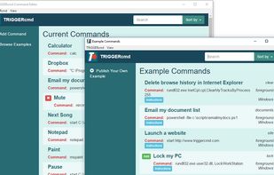 TRIGGERcmd screenshot 1