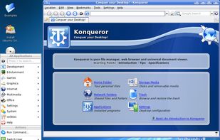 Trinity Desktop Environment (TDE) screenshot 1