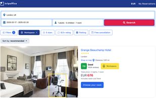 Find Hotel Rooms Equipped With Ergonomic Chairs and Desks