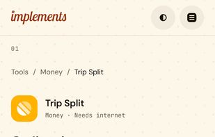 Trip Split screenshot 1