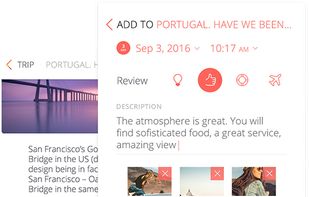 You can capture your travel memories in real time by posting notes and photos on your trip journal using Tripblan Mobile app, even when you’re not connected to internet. Or you can post them once you’re back from your trip using the Tripblan web travel diary.