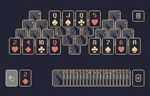 TriPeaks screenshot 1