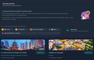 User's trips list